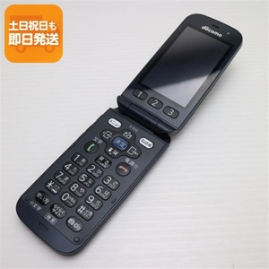 超美品 F-01G らくらくホン ベーシック4 ブラック 即日発送 ガラケー DoCoMo 富士通 本体 白ロム あすつく 土日祝発送OK