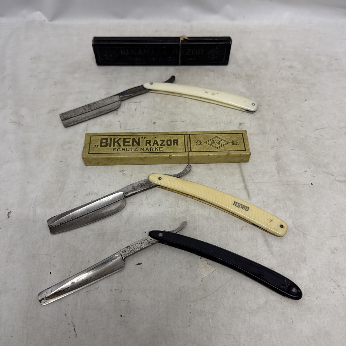 未使用品　西洋剃刀　レザー　NEW HIKARI 理容道具　床屋 未使用品 西洋剃刀 レザー NEW HIKARI 理容道具 床屋 2025年最新