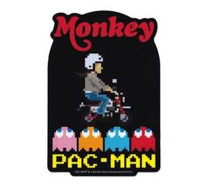 ホンダ HONDA パックマン PAC-MAN ステッカー ロゴ バイク 車 スマホ おしゃれ かっこいい 面白い レトロ スーツケース モンキー Monkey