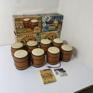 Nintendo ゲームキューブ タルコンガ 4つ ドンキーコンガ ソフト付き 未検品 AAL0813大9800/0904
