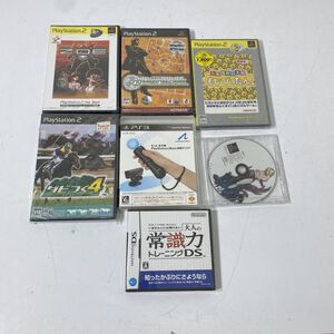 新品未使用 PS2 PS3 DS ソフト FORMATION FINAL/もじぴったん/ダビつく4/Z.O.E/大人の常識力トレーニングDS AAA0001/S7892/0919