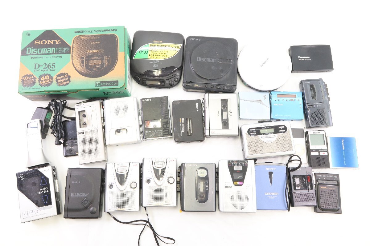 SONY、WALKMAN、パナソニック　等　CDプレイヤー　まとめ売り SONY、WALKMAN、パナソニック 等 CDプレイヤー まとめ売り SONY