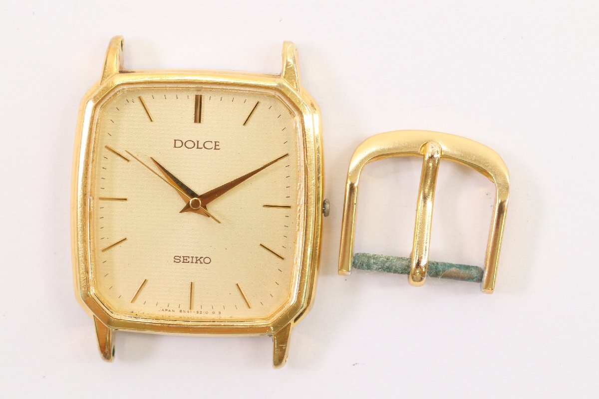 【14K】SEIKO Dolce レディースクォーツ式腕時計　ジャンク Nice Seiko Dolce Titanium unisex Quartz watch. | eBay