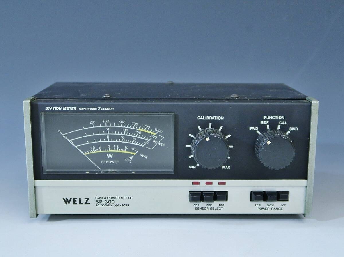 (週末大幅値下げ)超激レア WELZ SP-300 1.8-500Mhz 1KW Yahoo!オークション -「welz sp300」の落札相場・落札価格