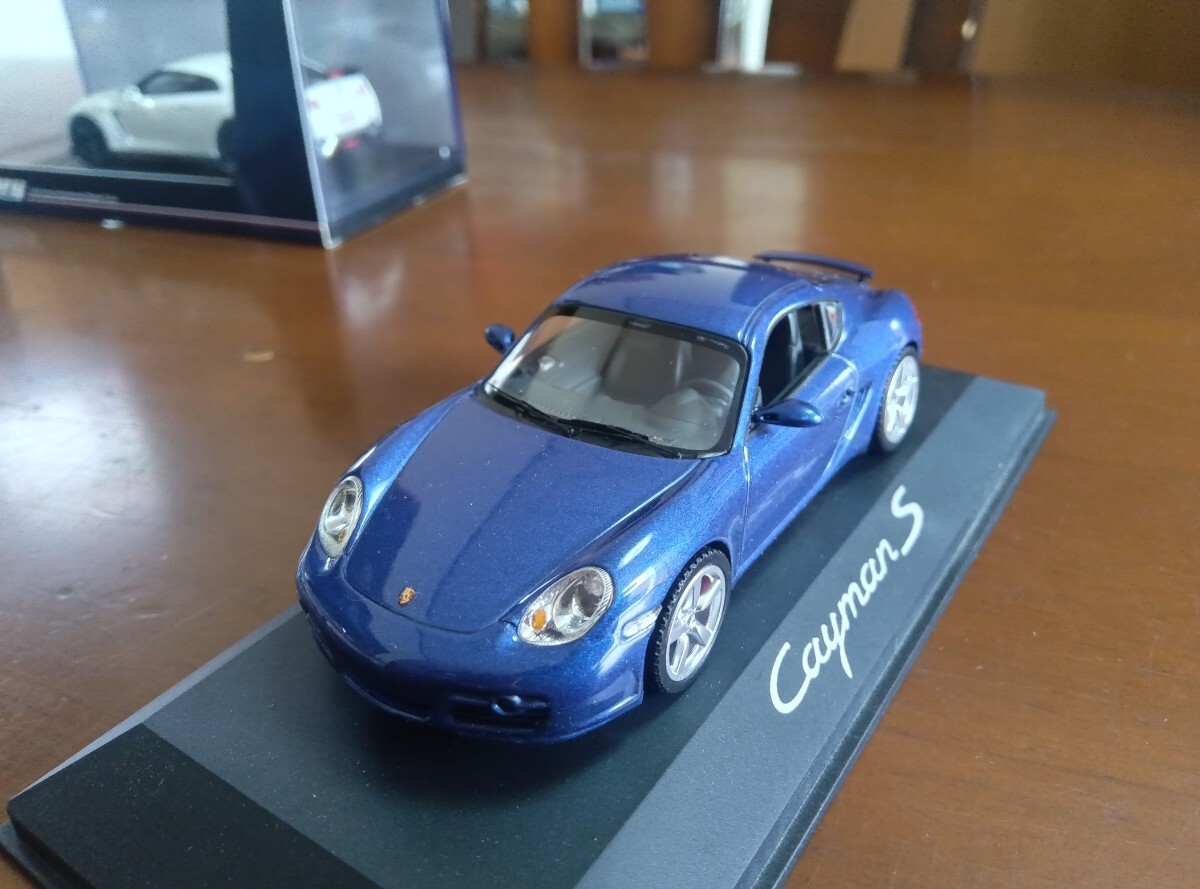 1/43 ポルシェ　ケイマンS　メタルカー　ミニカー　ディーラー　非売品 Yahoo!オークション -「ポルシェケイマンs」(ミニカー) の落札