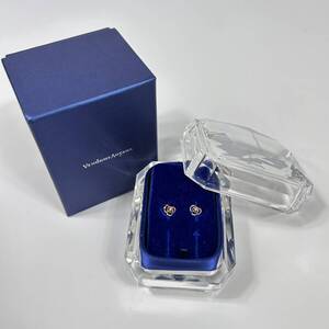 H7282 VENDOME AOYAMA ヴァンドーム青山 ダイヤモンド クリスティーヌ ピアス K10 10金 ピンクゴールド ガラスケース・箱付き ジュエリー