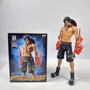 F12333 バンプレスト ONEPIECE ワンピース マスタースターズピース ポートガス D エース フィギュア 箱付き