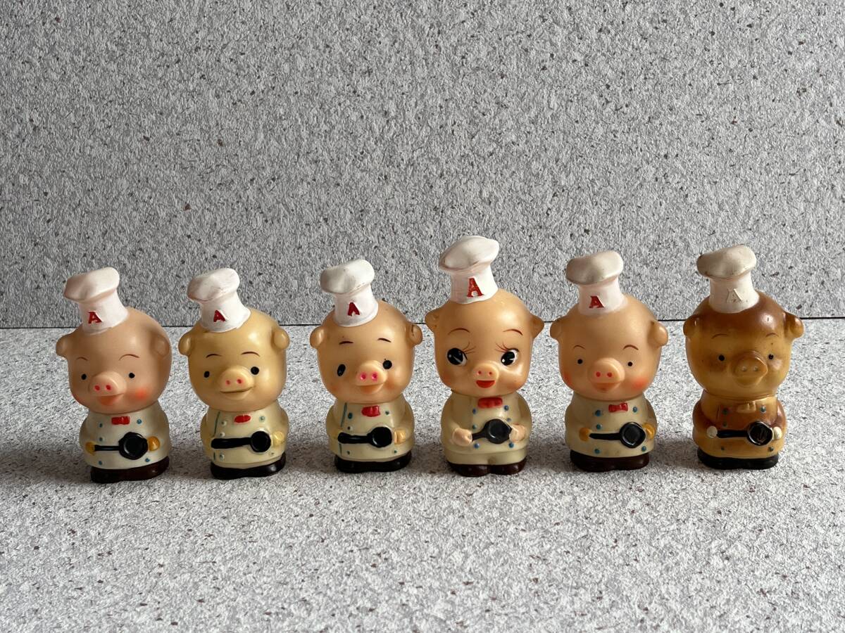ソフビ　貯金箱　ゼネラル　文明堂　東洋水産他　まとめて9体　当時物　昭和レトロ ソフビ 貯金箱 ゼネラル 文明堂 東洋水産他 まとめて9体 当時物 昭和