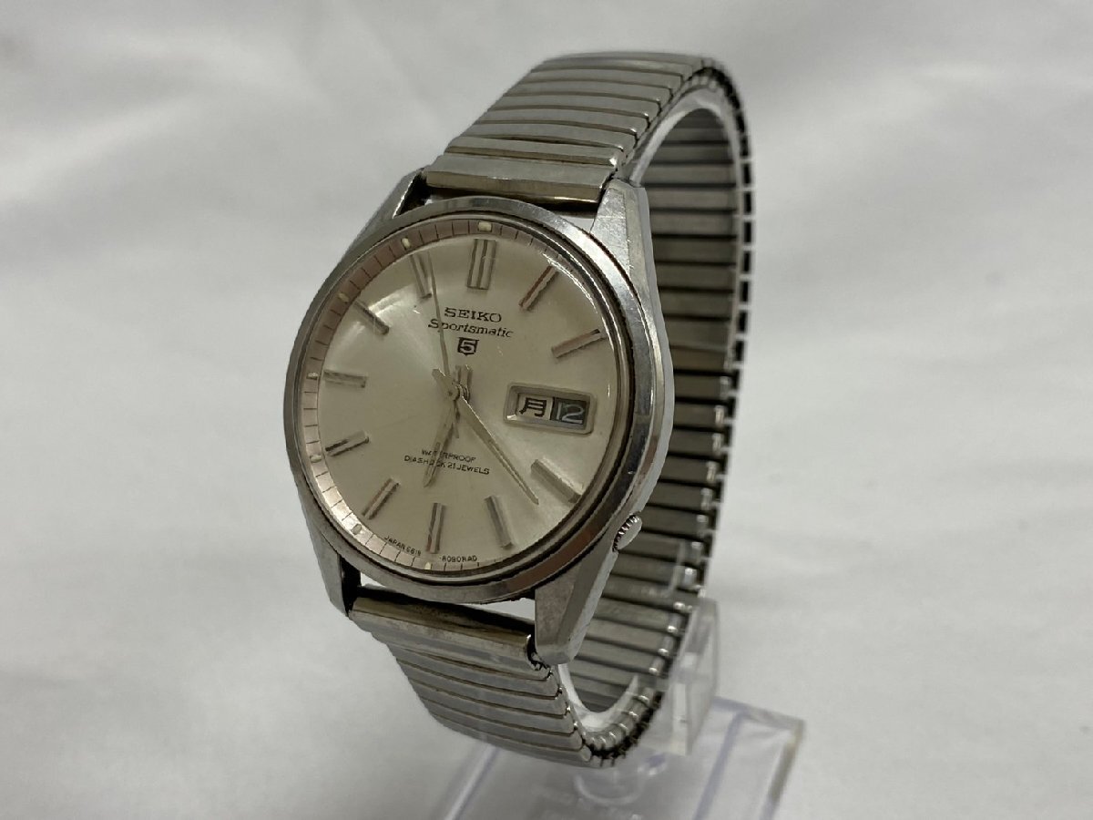 SEIKO Sportsmatic 5 自動巻き腕時計　ビンテージ　稼働品 SEIKO セイコー 5 自動巻/アンティーク ビンテージ 腕時計 稼働