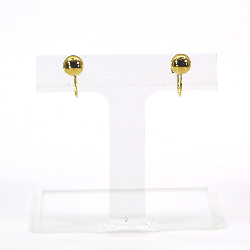 イヤリング　K18　ボール　ネジ式　(0330052500901)　｛ｇ｝