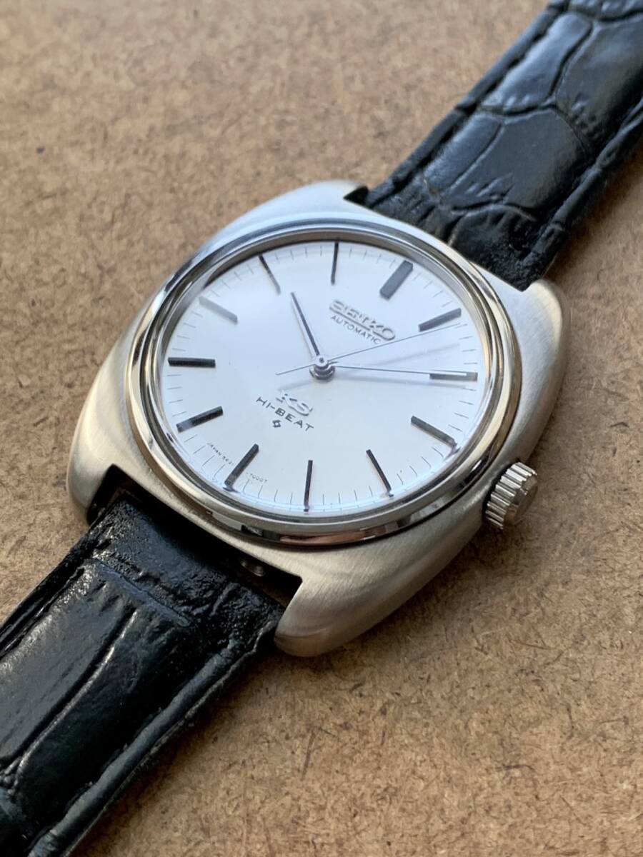 OH済み SEIKO KS HI-BEAT 自動巻き腕時計 稼働 SEIKO KS HI-BEAT KING SEIKO 自動巻き