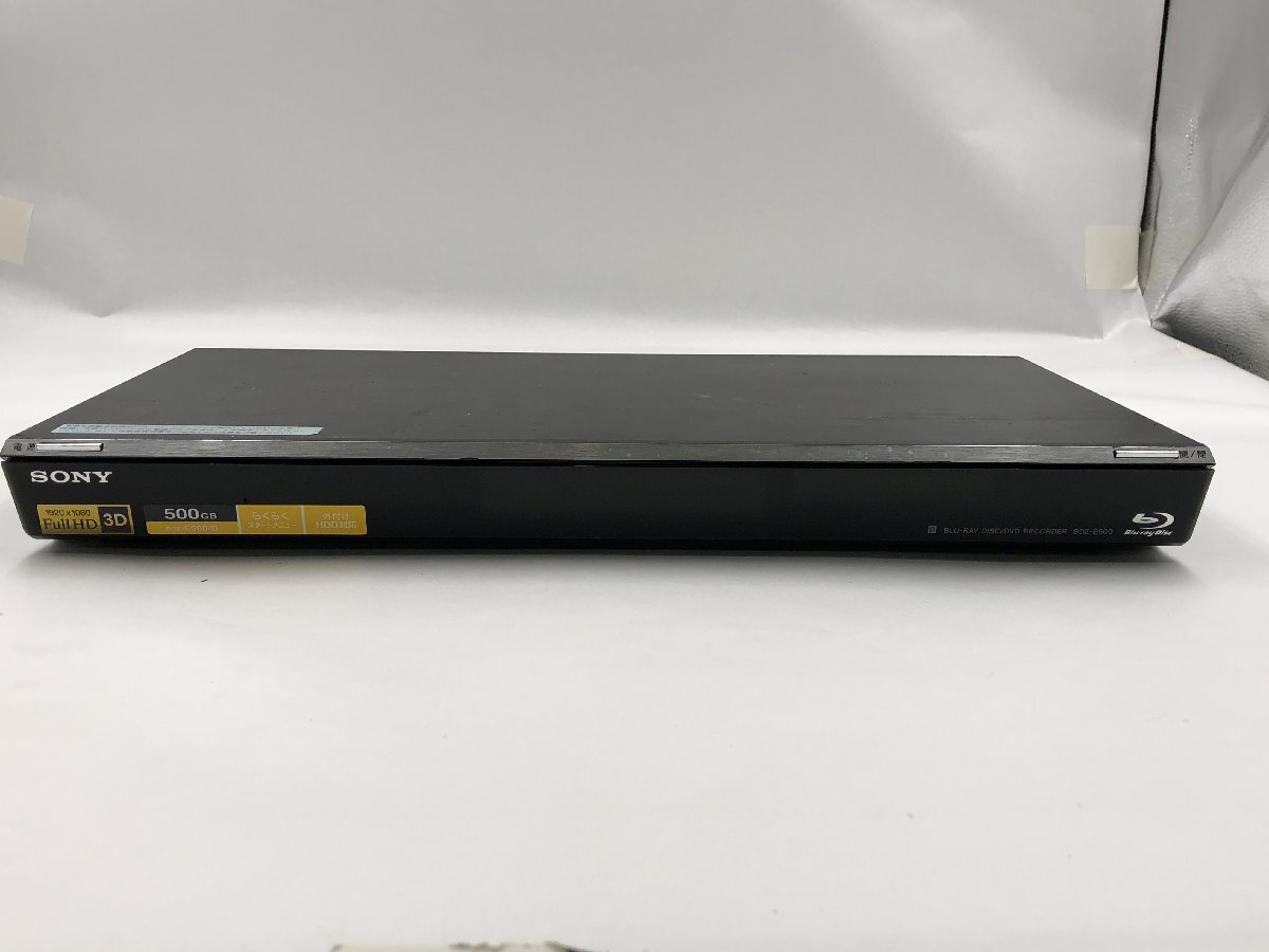 SONY ソニー/BDレコーダー/BDZ-E500/1015979/Bランク/09【中古】 SONY ソニー/BDレコーダー/BDZ-E500/1015979/Bランク/09【中古
