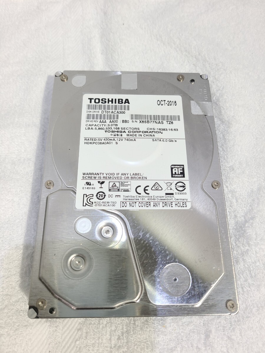 【中古品】3.5インチHDD　8TB×2台 使用時間200時間未満 中古品】3.5インチHDD 8TB×2台 使用時間200時間未満 2025年最新