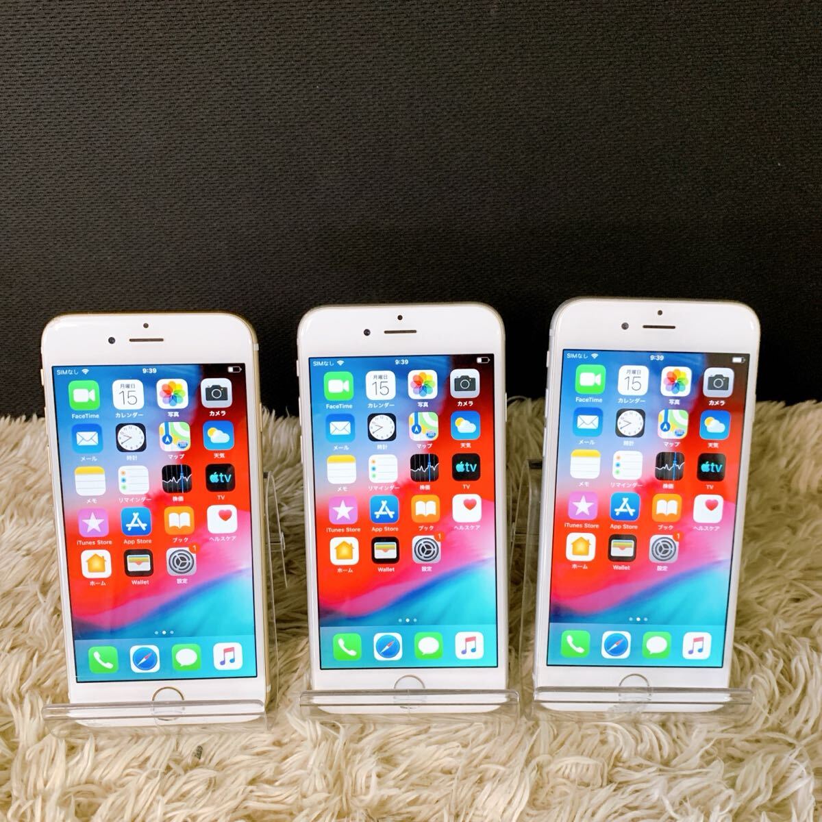 【18点】iPhone6 au 16GB シルバー　まとめて ムスビー｜○ハピネスネット iPhone6 16GB シルバー 送料無料