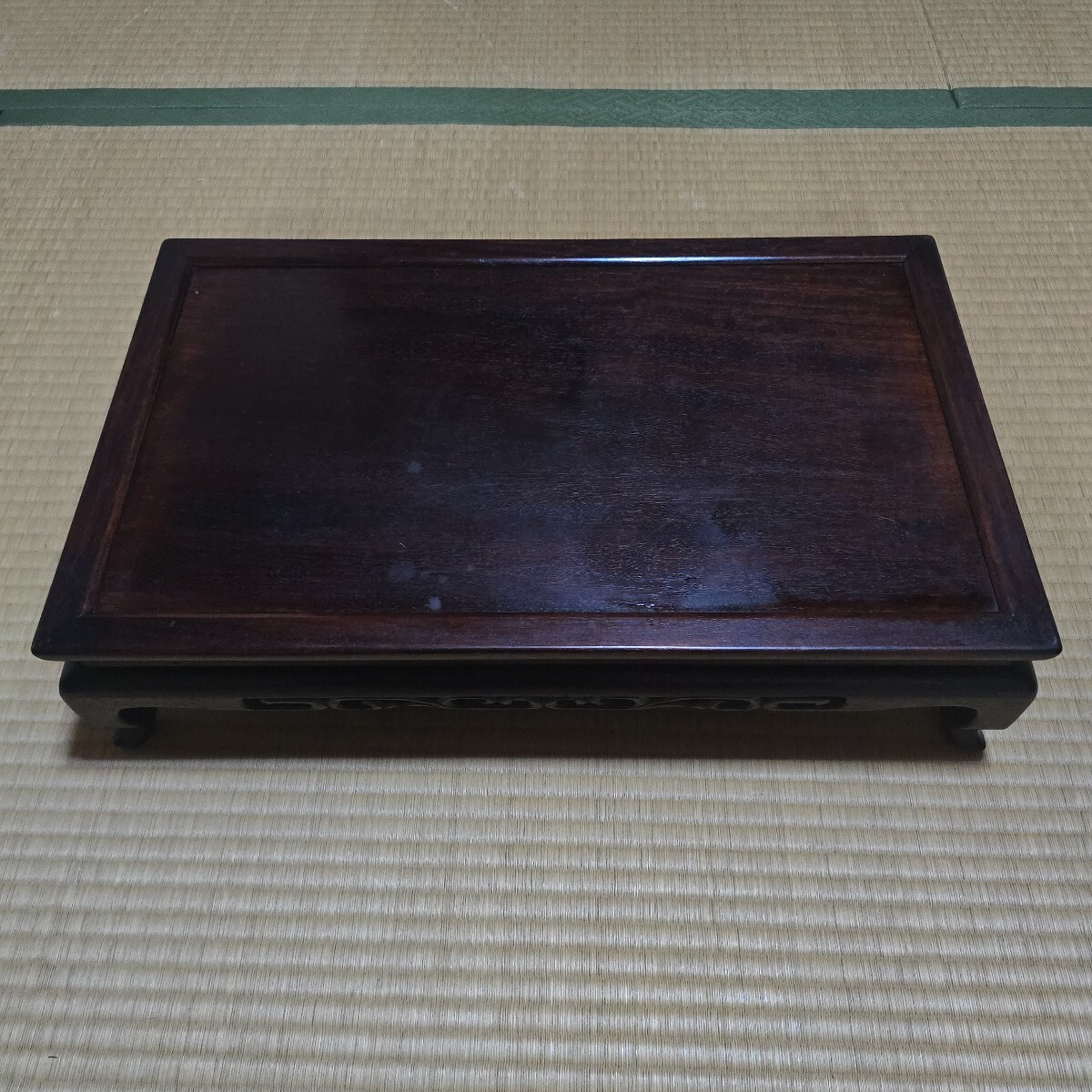 値下げ！　中古　花台　盆栽台　香炉台　飾り台 楽天市場】盆栽棚 1号（マホガニ塗）送料無料 花台 香炉台