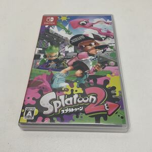 営AB202-60T Nintendo Switch ソフト 任天堂 ニンテンドー スプラトゥーン2 イカ 4対4 アミーボ サーモンラン ヒーローモード タコ軍団