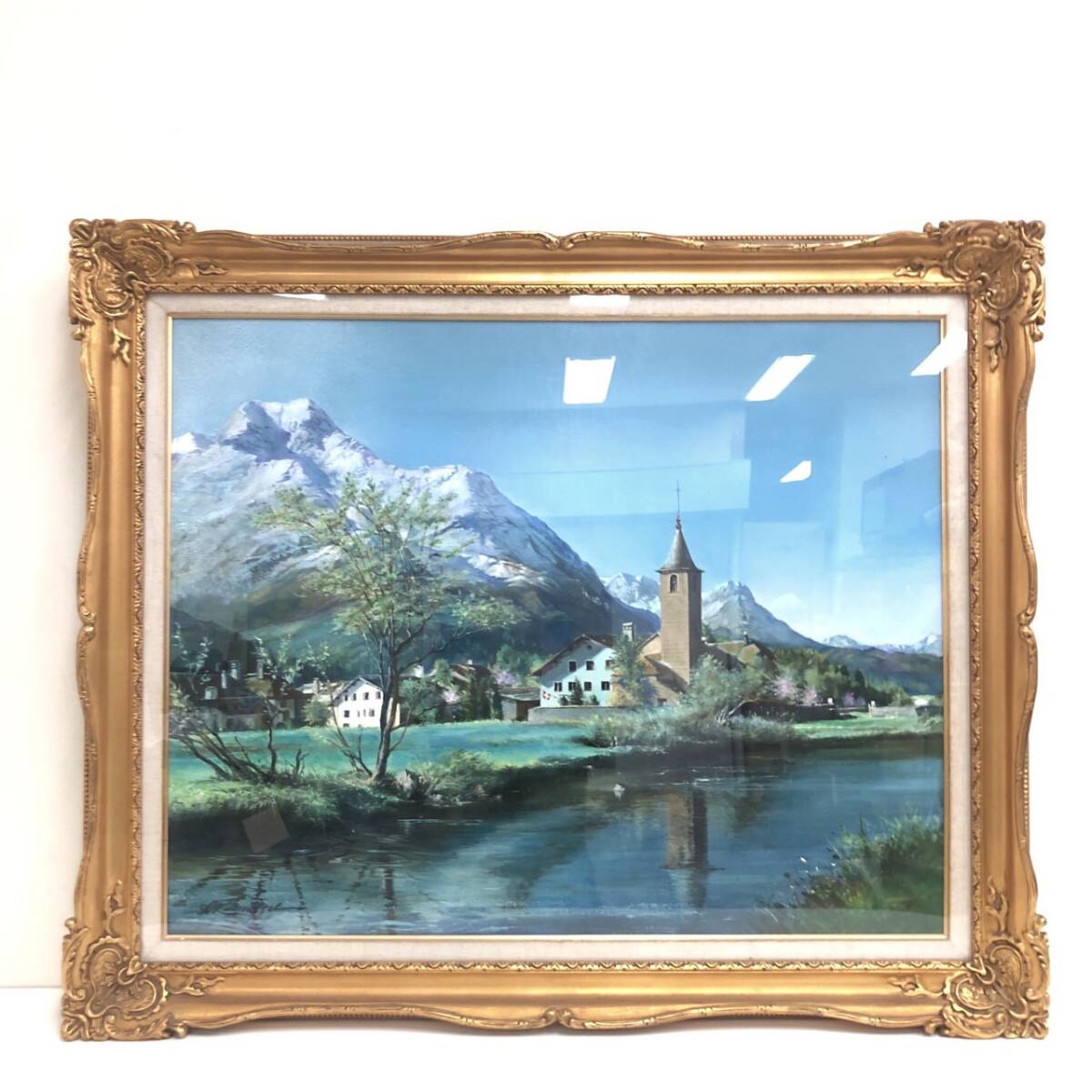 2025年最新】Yahoo!オークション -絵画 油絵 風景画 30号の中古