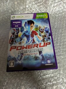 【XBOX360】パワーアップ ヒーローズ / POWER UP HEROES パワーアップヒーローズ KINECT キネクト エックスボックス360ソフト 即決設定