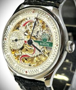ロレックス ROLEX スケルトン 1945年 手巻き アンティーク 懐中時計ムーブメント Marriage watch