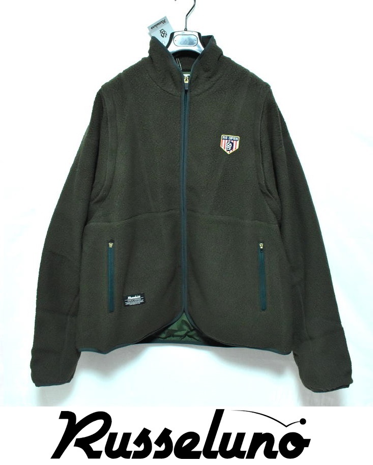 RUSSELUNO 2WAY 中綿トラックジャケット ベスト M Russeluno 【新品】RUSSELUNO ラッセルノ 2way リバーシブル