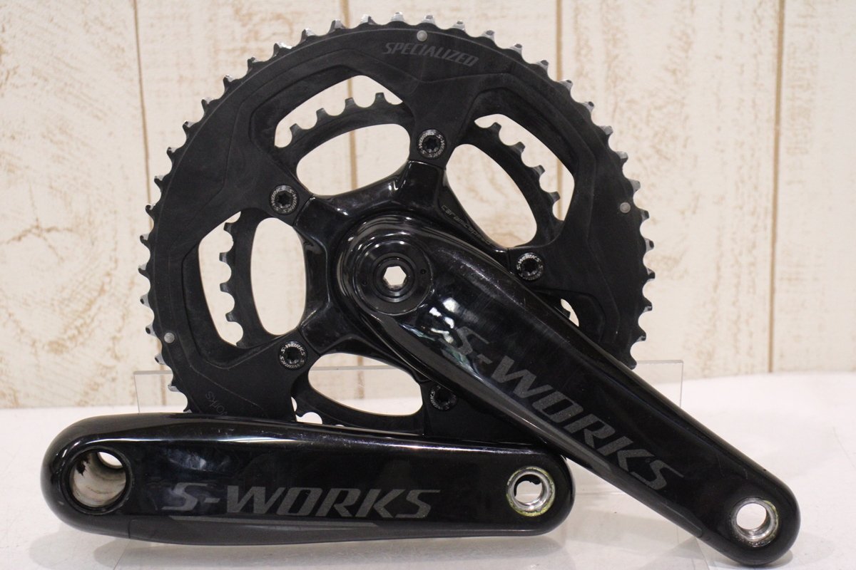 エスワークス　s works クランクセット50/34T & 52/36T Amazon.co.jp: ロードバイク用クランクセット50-34T 52-36T 53