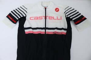 ▽CASTELLI カステリ ROSSO CORSA aero race 4.7 半袖ジャージ Mサイズ