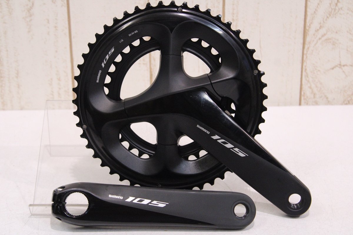 シマノFC-5800BK　50-34T クランク長165新品未使用 SHIMANOシマノ105クランク165mm FC5800 11S 50-34 - メルカリ