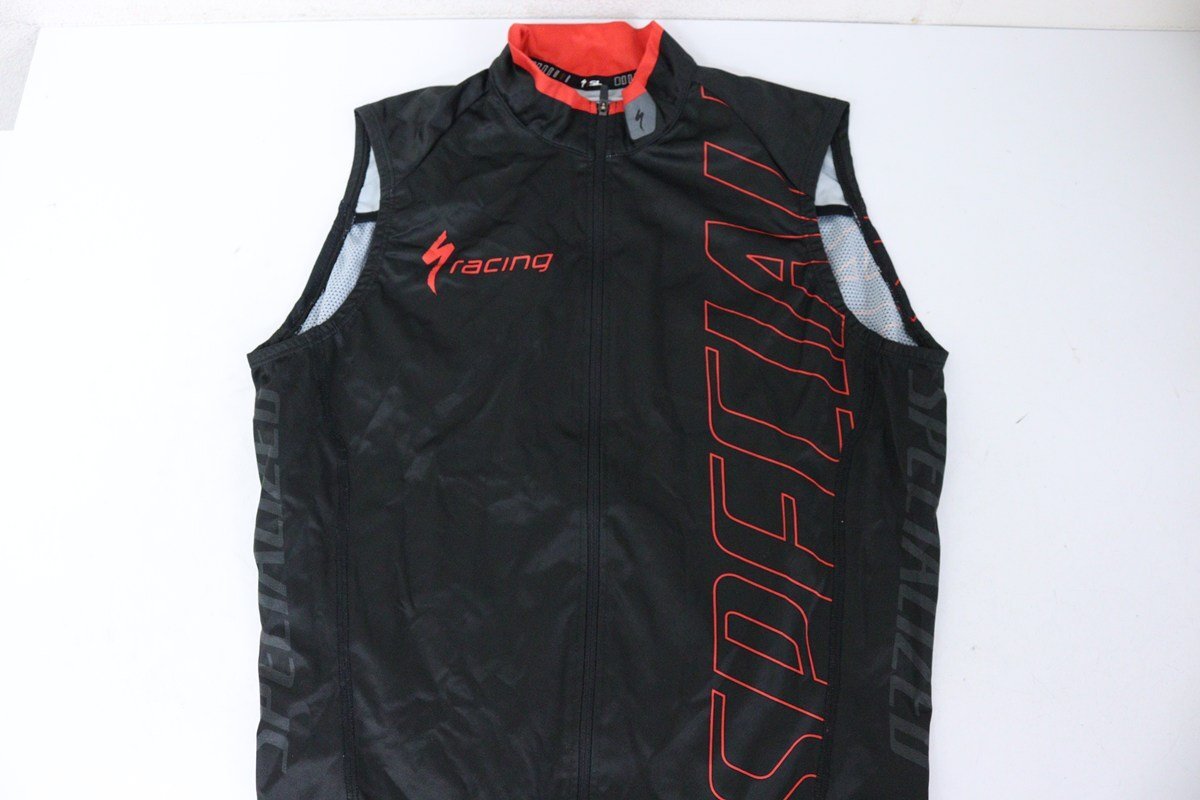 未使用品 スペシャライズド SLプロレイン半袖ジャージ Mサイズ ブラック MEN'S SL PRO SHORT SLEEVE RAIN JERSEY BLK M(M ブラック