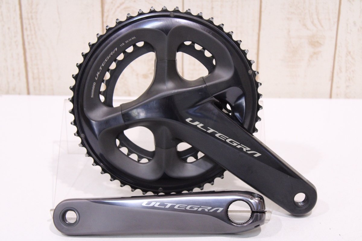 【未走行展示車外し】シマノULTEGRA 右クランクFC-R800050-34T 未走行展示車外し】シマノULTEGRA 右クランクFC-R800050-34T 未