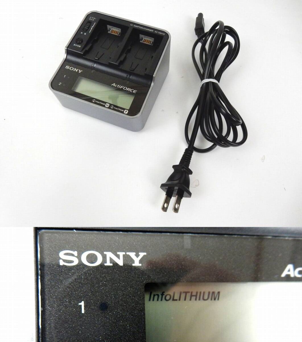 SONY 充電器 BC-410 中古　通電確認済み SONY 充電器 BC-410 中古 通電確認済み - メルカリ
