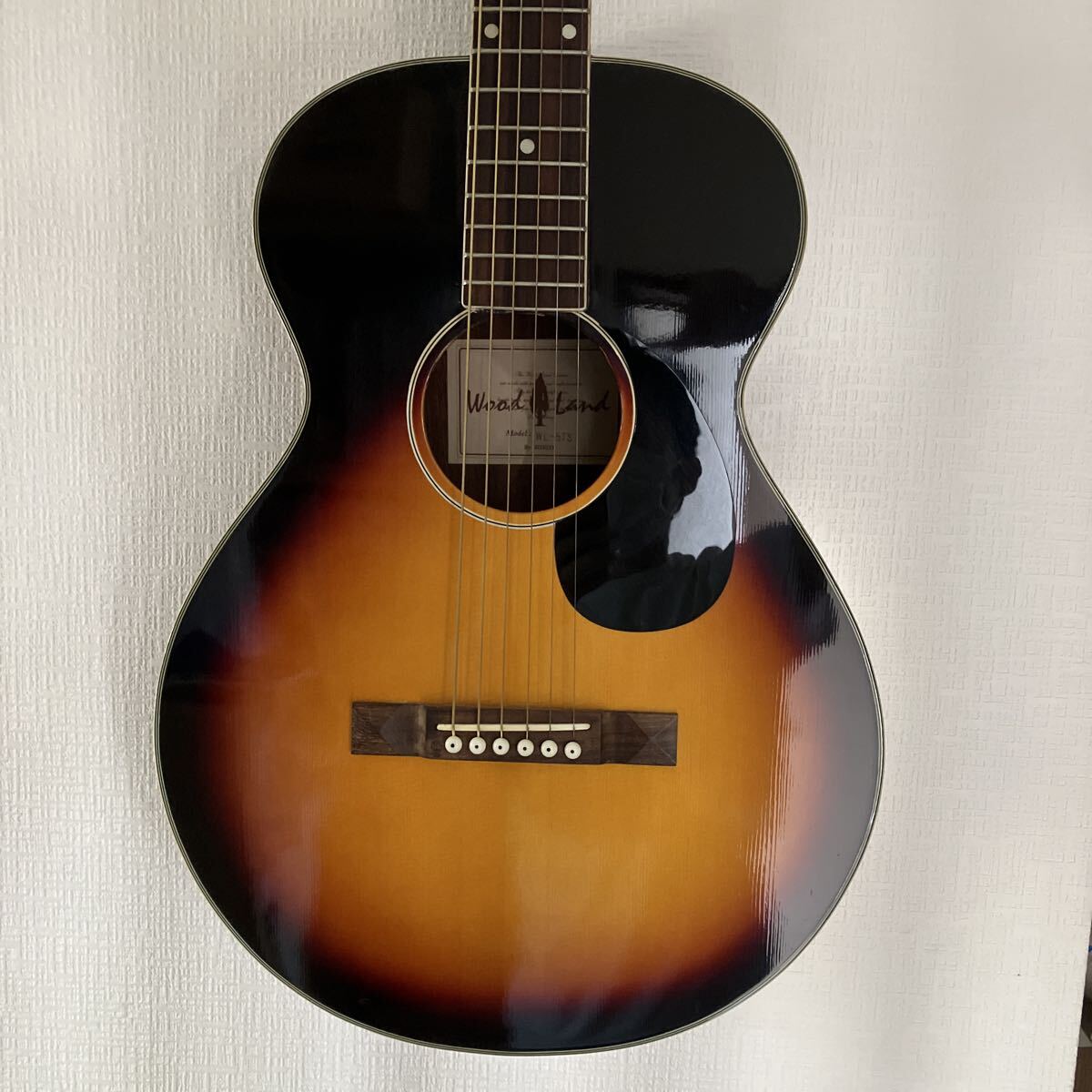 Wood Land WL-58K アコースティックギター ブラック Wood Land WL-58K アコースティックギター ブラック Wood Land