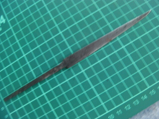 小柄小刀　魚図小柄袋　刀装具（15cm以下の合法サイズ） 小柄小刀の試作品を入手しました - 刀部 かたなべ 日本刀の拵と