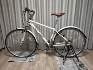 LOUIS GARNEAU ルイガノ TR-1 アルミクロスバイク ホワイト42サイズ 直接受け渡し限定 街乗り 通勤・通学 タイヤ使用不可