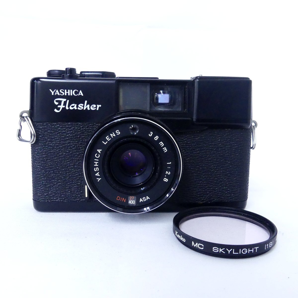 【美品】YASHICA Flasher フィルムカメラ 動作確認済み　完動品 2025年最新】yashica flasherの人気アイテム - メルカリ