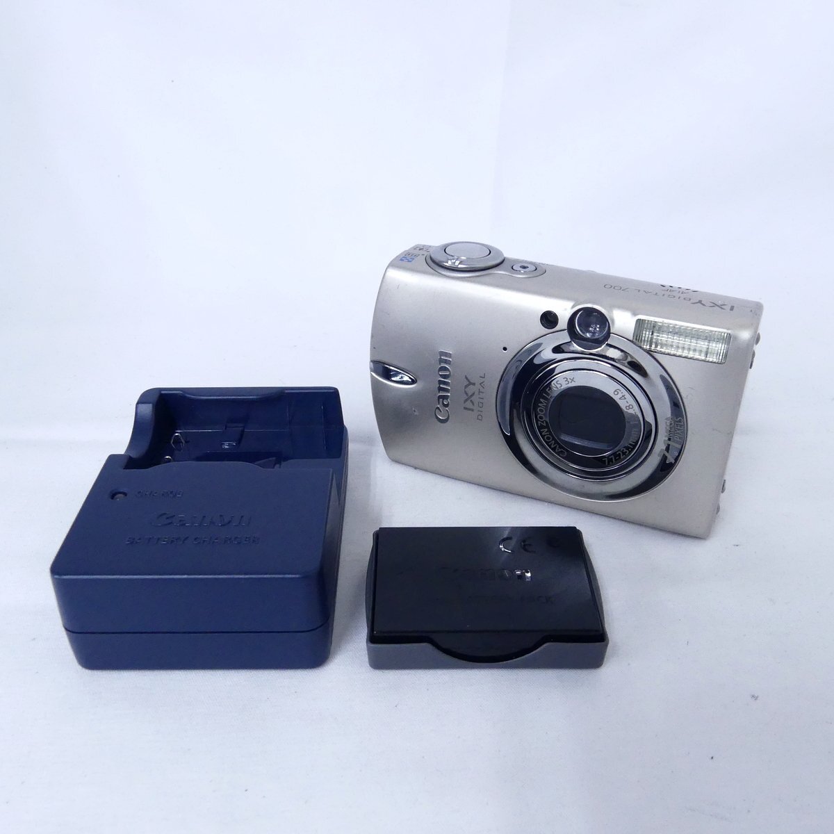 【動作品】Canon IXY DIGITAL 700 デジカメ キャノン IXY DIGITAL 700 - キヤノンカメラミュージアム