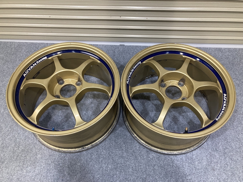 ホイール17インチ　ADVAN RC　7j 45 pcd114.3 4穴　4本 ホイール17インチ ADVAN RC 7j 45 pcd114.3 4穴 4本 ADVAN 17