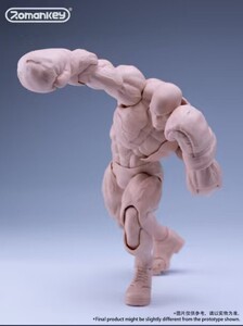 1/12 Romankey 超可動男性アクションフィギュア素体 Big Guy 白肌 新品未開封(検 Wordbox tbleague True1toys