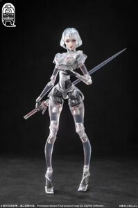 1/12 骨殻工房 GK01FEC1 AI代理人 仕女型C1 透明Ver. アクションフィギュア素体 新品未開封