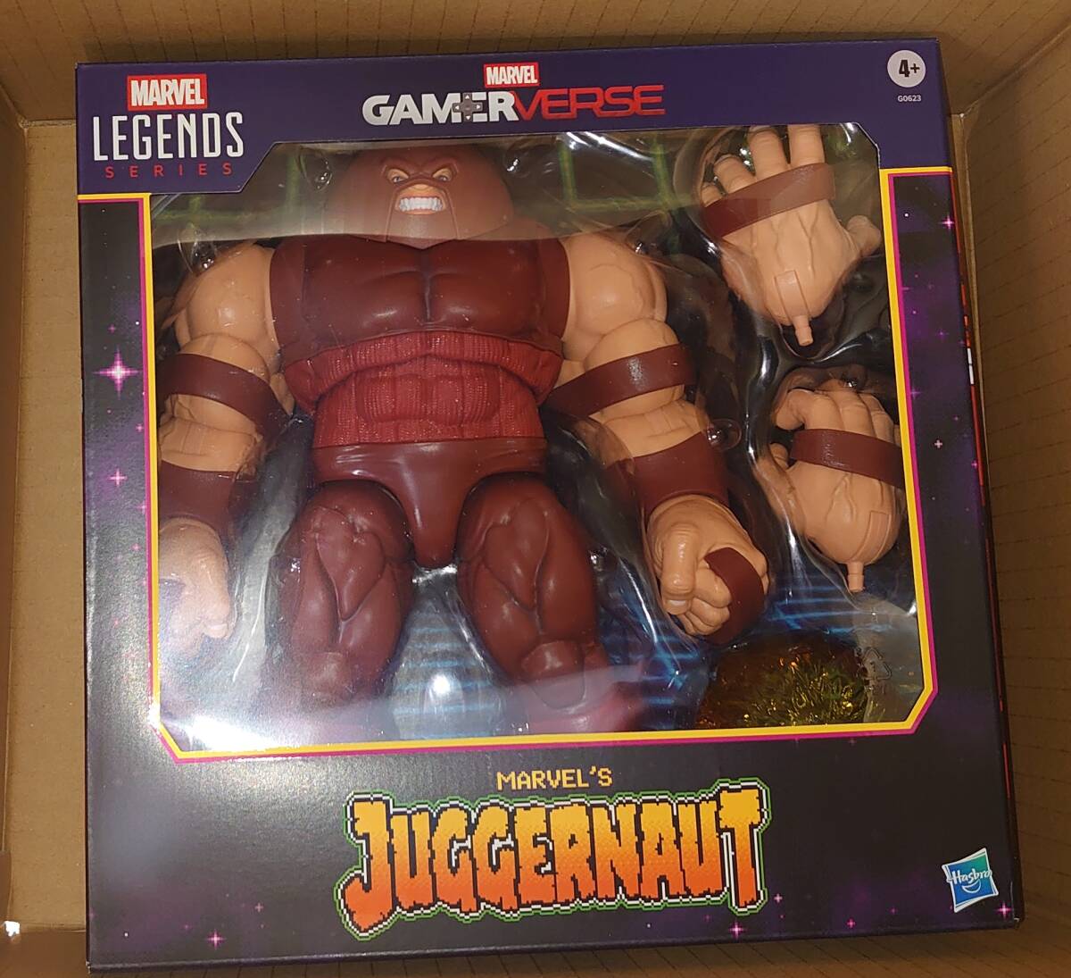 【新品未開封】マーベル・レジェンド　ゲームシリーズ　ジャガーノート マーベルレジェンド ゲームシリーズ ジャガーノート 6インチ