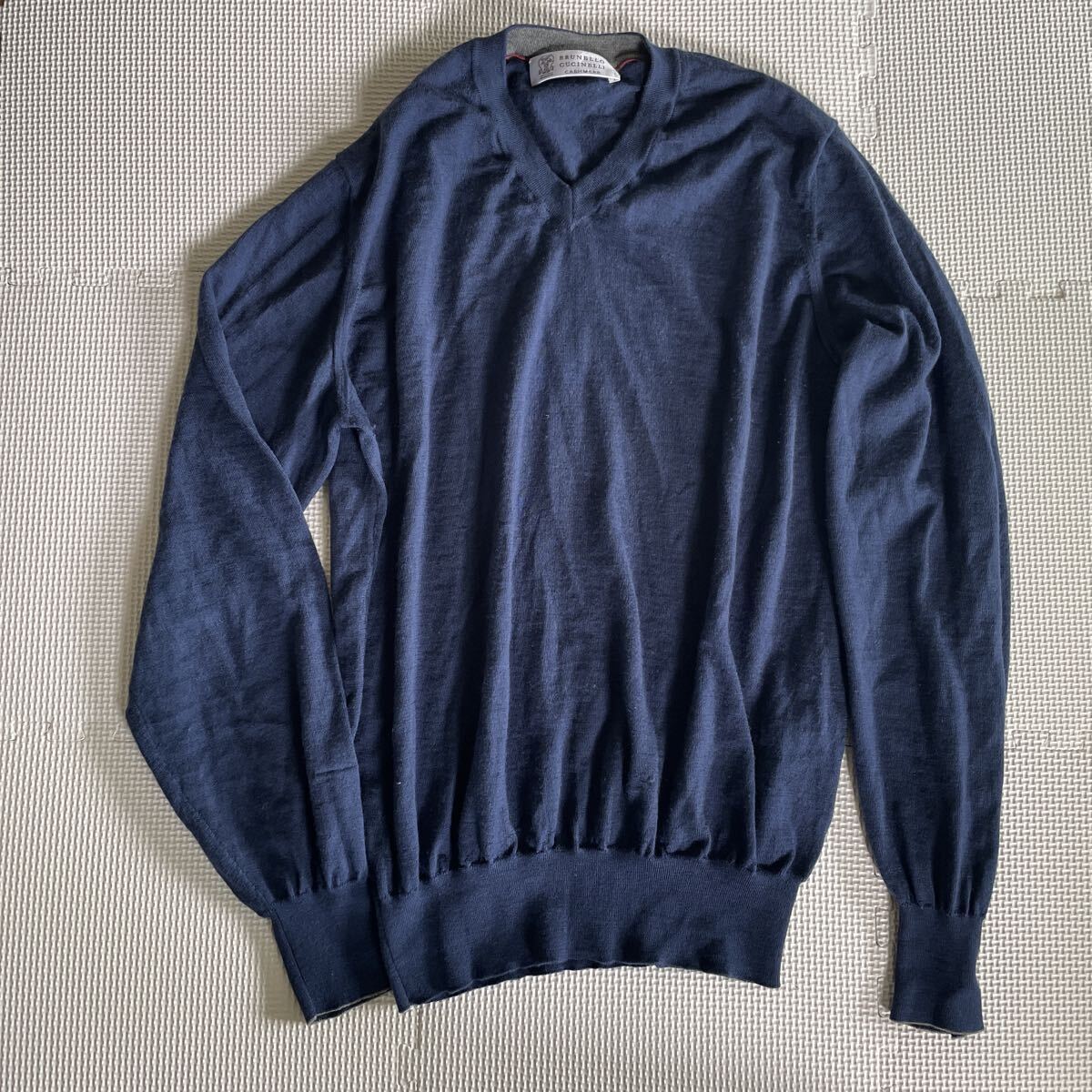 未使用 ブルネロクチネリ　カシミヤ100％　ニット セーター ブルネロクチネリ ニットセーター ウール カシミヤ混 メンズ