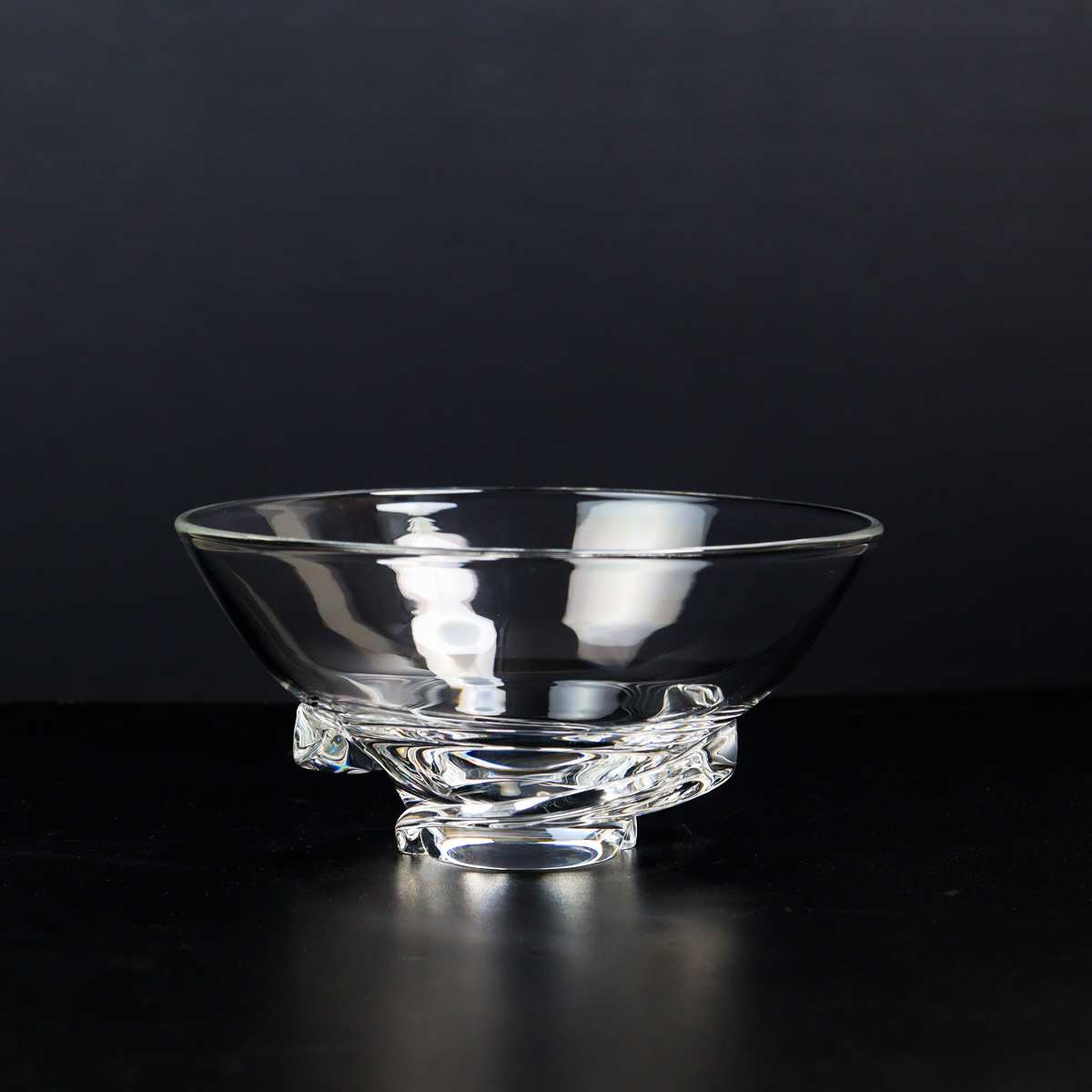 Steuben Galss スパイラル ボウル 18cm Steuben Galss スパイラル ボウル 18cm Spiral Bowl | Steuben