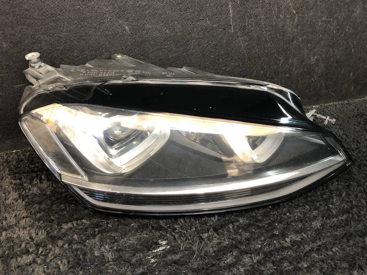 ワーゲン ゴルフV 5G 前期 右 ライト HID 5G2 941 752 D 正規品】フォルクスワーゲン 5G ゴルフ 7 GTI 前期 純正 HID