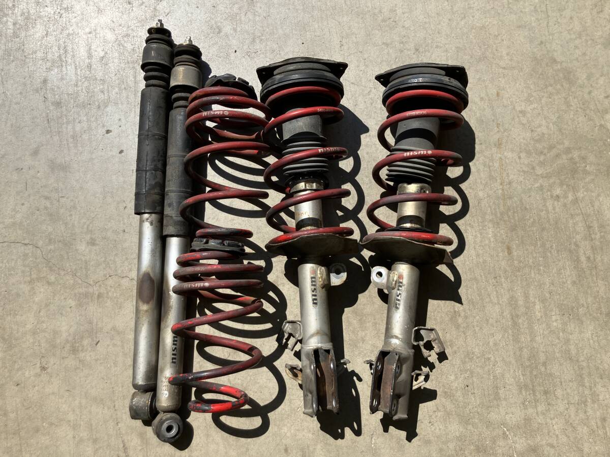 E*い様 AK12マーチニスモR-tuneサスペンションキットNISMO車高調 Yahoo!オークション - 希少 K12 マーチ NISMO ニスモ R-tune 車