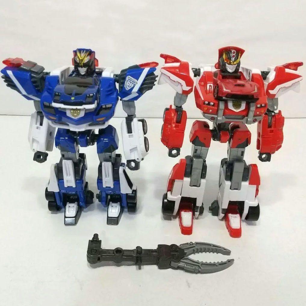 トミカ　サイクロンインターセプターフォースシールドモード＆ブリッツジェット中古品 ドライブヘッド サイクロンインターセプター フォースフィールド