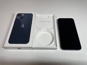 1円スタート Apple iPhone 13 mini 128GB MLJC3J/A 初期化済み SIMロックなし 128gb 最大容量 81% KDDI◯ IMEI: 352971444606822