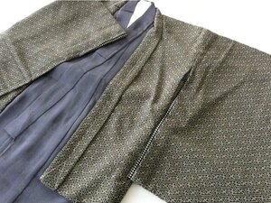 洗える着物 男の子 アンサンブル 4才 羽織 着物 襦袢 紗綾形×紫 106