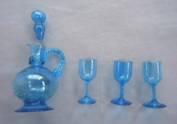 琉球ガラス 　ワイングラス　アンティーク　=昭和=　４脚セット 琉球ガラス ワイングラス アンティーク =昭和= 4脚セット 琉球