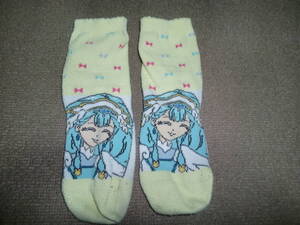 ks0927-01 【中古靴下・クリーニング済】女の子靴下 【プリキュア靴下】16-18cm 女児向け