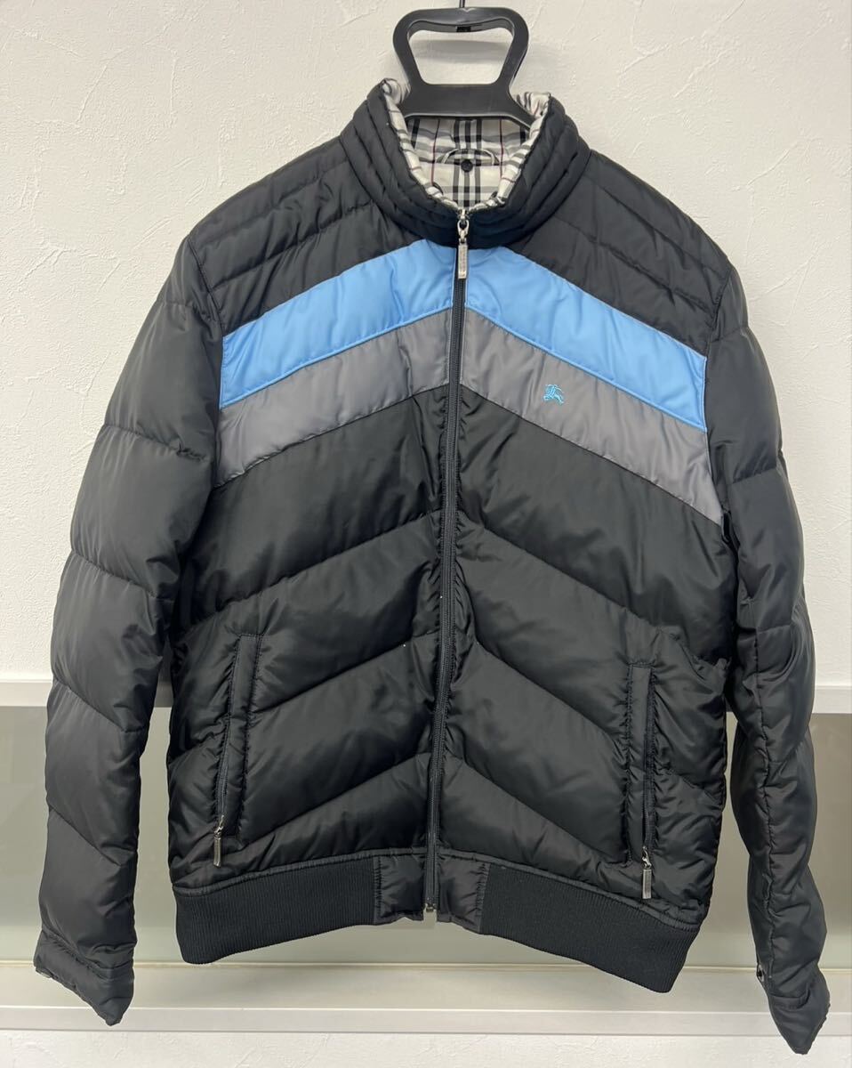 美品 松本潤着用 バーバリーブラックレーベル　　ダウンジャケット 6way L BURBERRY BLACK LABEL - 美品 レア バーバリーブラックレーベル