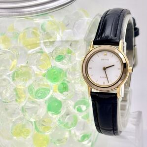 【新品電池】 SEIKO セイコー EXCELINE エクセリーヌ タングステン レディース 腕時計 ゴールド ドレス 4N20-0280 040019 新品ベルト